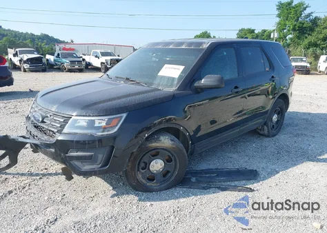 2016 Ford Police Interceptor из США, поврежденный, VIN 1FM5K8AR6GGA19144